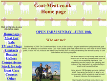 Tablet Screenshot of goat-meat.co.uk